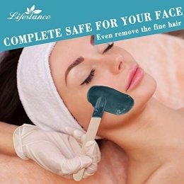 Zestaw do depilacji woskiem Lifestance 4xwosk urządzenie +patyczki+ 2 płyny