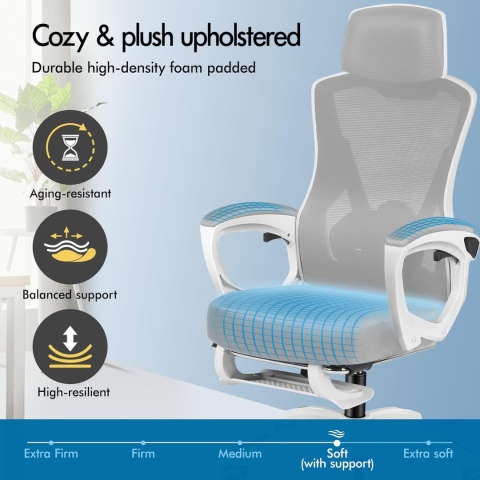 ERGONOMICZNE KRZESŁO BIUROWE ALFORDSON.