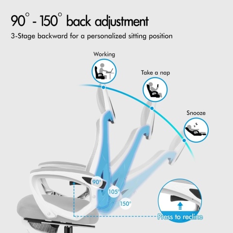 ERGONOMICZNE KRZESŁO BIUROWE ALFORDSON.