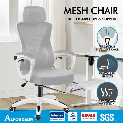 ERGONOMICZNE KRZESŁO BIUROWE ALFORDSON.