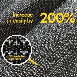 Fotel Biurowy HOLLUDLE Ergonomiczny Czarny 4D Podłokietniki Zagłówek