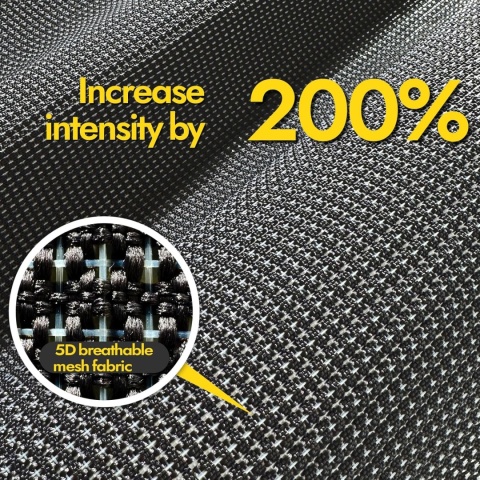 Fotel Biurowy HOLLUDLE Ergonomiczny Czarny 4D Podłokietniki Zagłówek