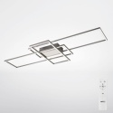 IMPTS Lampa sufitowa LED, 105 x 42 cm, ściemniana lampa sufitowa LED z pilotem