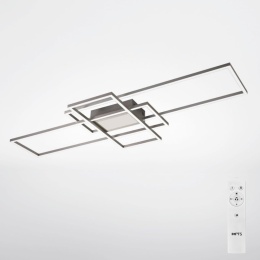 IMPTS Lampa sufitowa LED, 105 x 42 cm, ściemniana lampa sufitowa LED z pilotem