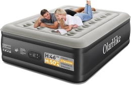 MATERAC OLARHIKE 203 X 152 X 46 CM Z WBUDOWANĄ POMPĄ ELEKTRYCZNĄ