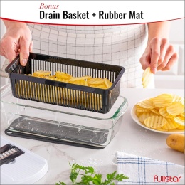 Mandolina kuchenna wielofunkcyjna do krojenia warzyw - profesjonalna krajalnica 7 w 1