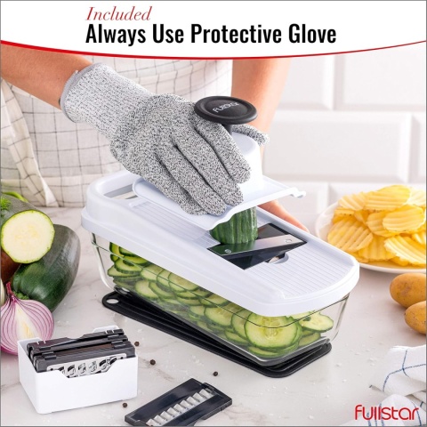 Mandolina kuchenna wielofunkcyjna do krojenia warzyw - profesjonalna krajalnica 7 w 1
