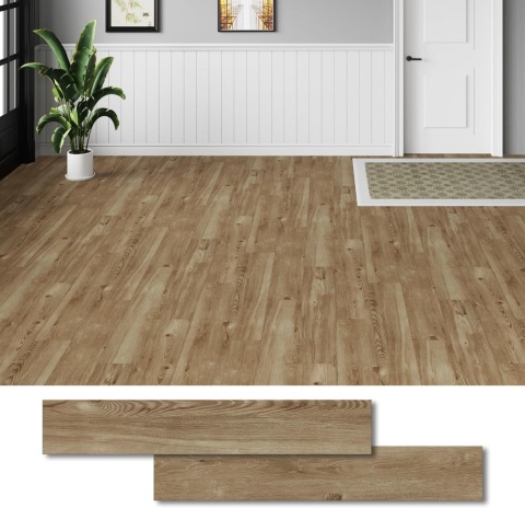 Panele Winylowe Samoprzylepne 5m² Deski parkiet WODOODPORNE