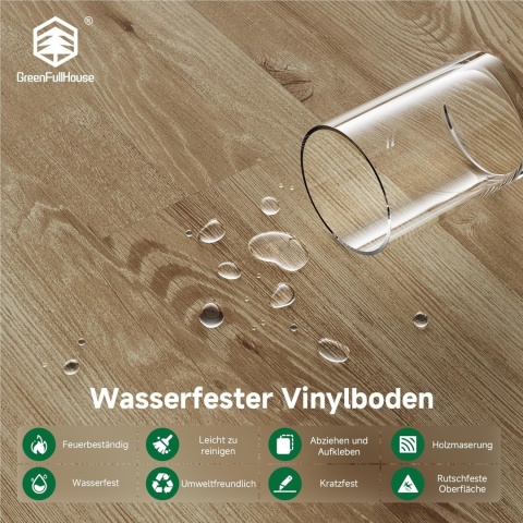 Panele Winylowe Samoprzylepne 5m² Deski parkiet WODOODPORNE