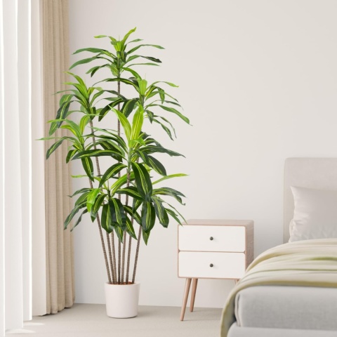 Sztuczna Palma AREKA Drzewko Sztuczne Kwiaty Stroik 180cm Duży Liść