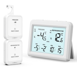 Termometr do lodówki dwukanałowy Brifit