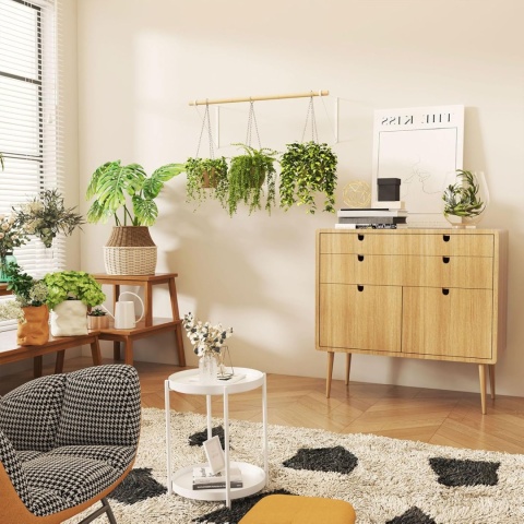 Wieszak garderoba ścienna IBUYKE o długości 80 cm