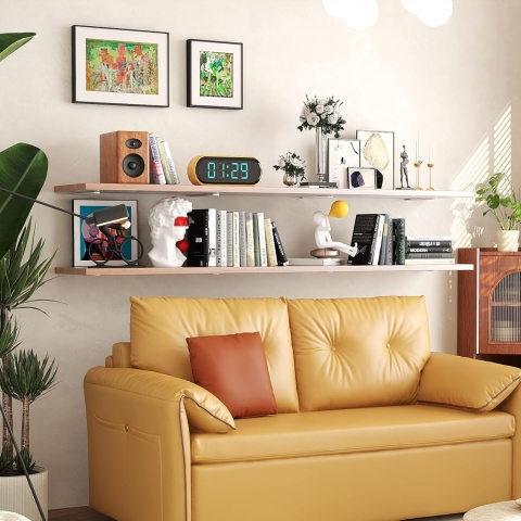 Wsporniki do półek pływających, 15 cm, wytrzymałe, metalowe 4 sztuki