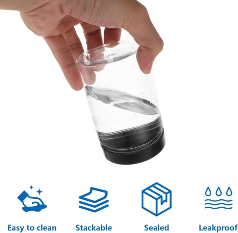 Zestaw Pojemników do Przechowywania Żywności, 20 sztuk, Hermetyczne