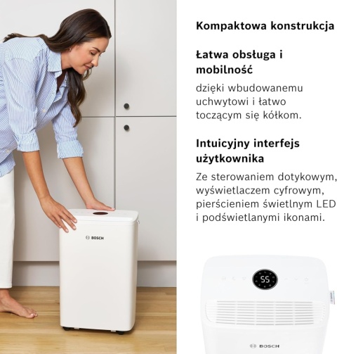 Bosch Dry 1000 - Osuszacz powietrza - Wydajny, Cichy