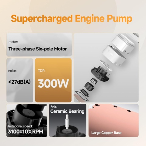 Chłodnica wodna Iota L36 WH do procesorów z wyświetlaczem cyfrowym