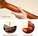 GITARA KLASYCZNA AKUSTYCZNA 4/4 DLA POCZĄTKUJĄCYCH AKCESORIA GRATISY KOSTKI