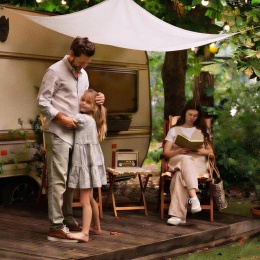 HAIKUS Żagiel przeciwsłoneczny 3 x 4 m, biały, HDPE