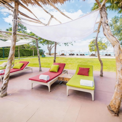 HAIKUS Żagiel przeciwsłoneczny 4 x 4 m, biały, kwadratowy, HDPE