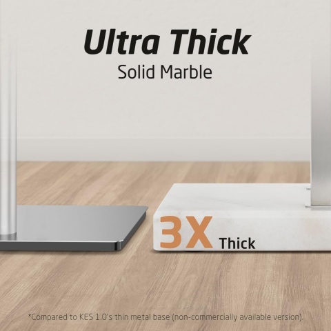 Stojące wieszaki na ręczniki KES do łazienki, z ciężką marmurową podstawą