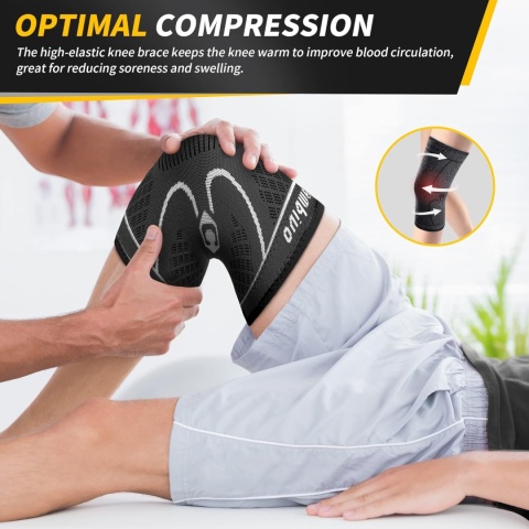 Orteza kolana na ból kolana, kompresyjne ochraniacze