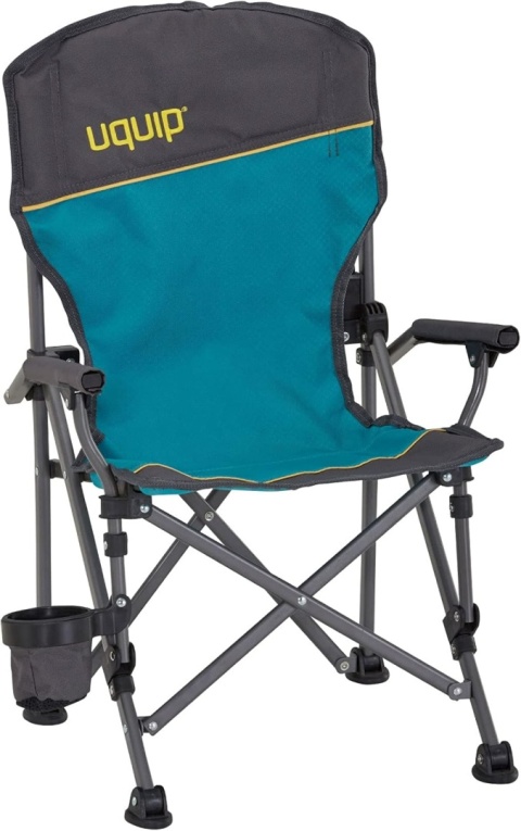 Uquip Kirby Krzesło turystyczne z oparciem składane dla dziecka
