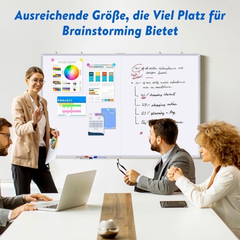 Tablica magnetyczna suchościeralna 120 x 90 cm