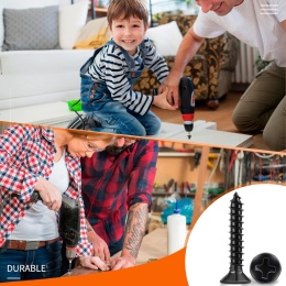 100 szt wkrętów do drewna ze stali nierdzewnej z łbem wpuszczanym V2A, 4,8 x 32 mm