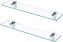 2XKES Szklana Półka Do łazienki 60CM 8MM