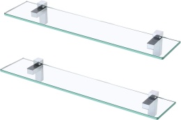 2XKES Szklana Półka Do łazienki 60CM 8MM