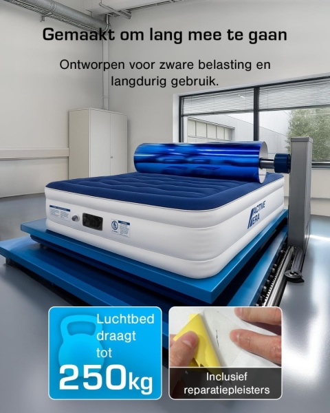 Active Era Dmuchany Materac 203cm x 152cm x 56cm Samopompujący