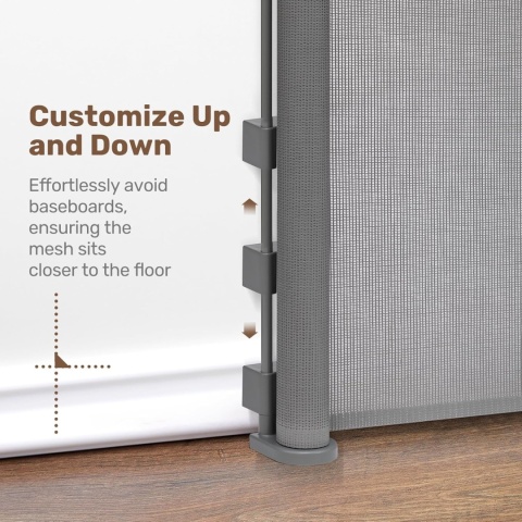 Bramka ochronna na schody, przegroda 300cm wysokość 86cm