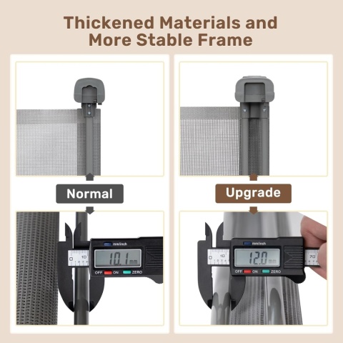 Bramka ochronna na schody, przegroda 300cm wysokość 86cm