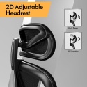 Ergonomiczne Krzesło Biurowe z Podparciem Lędźwiowym 3D HOLLUDLE