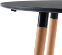 H.J WeDoo Okrągły stół do jadalni, designerski stół kuchenny, 80 CM
