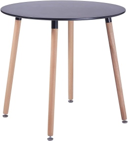 H.J WeDoo Okrągły stół do jadalni, designerski stół kuchenny, 80 CM