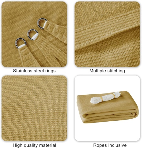 HAIKUS Żagiel przeciwsłoneczny 3x3x3 m