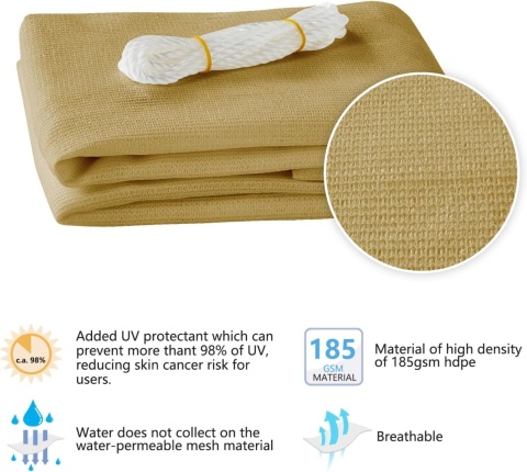 HAIKUS Żagiel przeciwsłoneczny 3x3x3 m