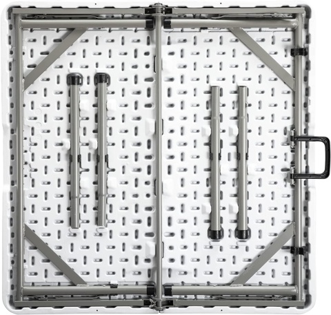 HollyHOME Składany stół kempingowy piknikowy kwadratowy 87 cm M1203