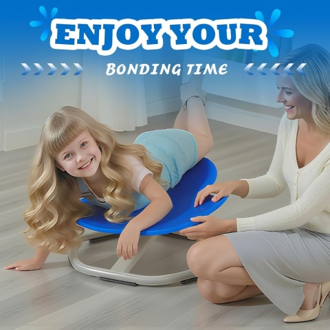 KARUZELA MINI OBROTOWE SIEDZISKO SENSORYCZNE Krzesło obrotowe