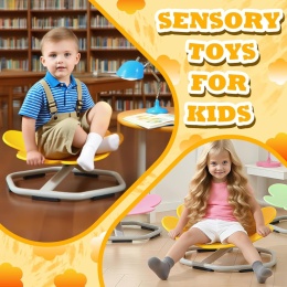 KARUZELA MINI OBROTOWE SIEDZISKO SENSORYCZNE Krzesło obrotowe