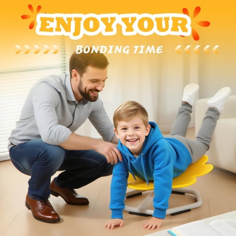 KARUZELA MINI OBROTOWE SIEDZISKO SENSORYCZNE Krzesło obrotowe