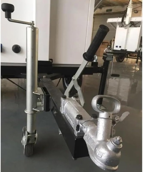 Koło Podporowe Manewrowe z Uchwytem Automat 500kg fi60 kółko 200x55