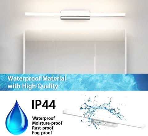 Łazienkowa lampa LED Klighten 14 W 60 cm, IP44, 110-240 V, 3000K