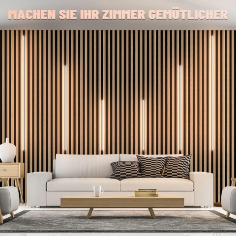 Lichaser Wbudowane diody LED do lameli, 6 sztuk, możliwość ściemniania