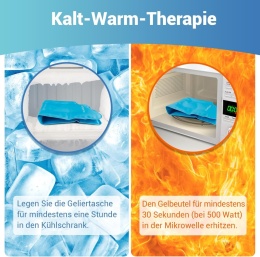 Rękaw chłodzący na stope, bandaż chłodzący na kostke