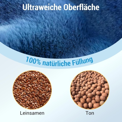 Poduszka z Obciążeniem na Kark 1,1kg Terapia Ciepłem