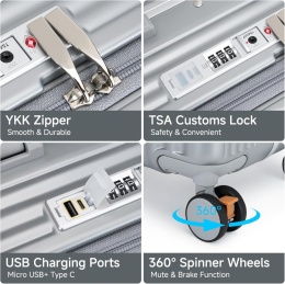 Sea choice Bagaż podręczny, twarda obudowa walizka