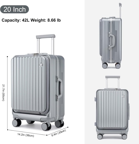 Sea choice Bagaż podręczny, twarda obudowa walizka