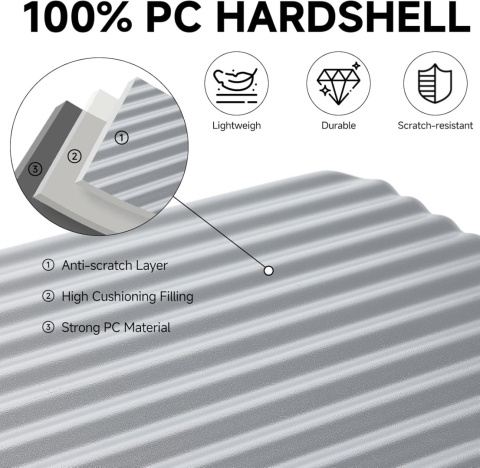 Sea choice Bagaż podręczny, twarda obudowa walizka